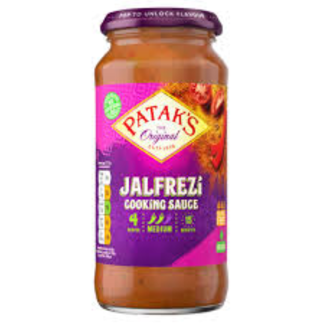 PATAKS JALFREZI CURRY SAUCE 450G